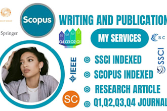 write and publish in a scopus q1, q2, q3, q4 scopus or abdc journal
