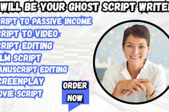 write a high converting movie script with ai voiceover for monetization