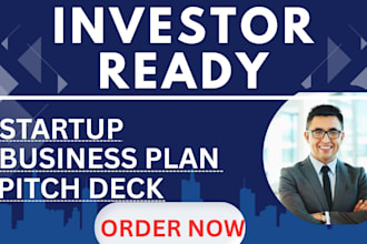 write an investor ready business plan for startups