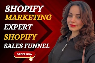 shopify marketing store promotion sales funnel klaviyo email flows site traffic