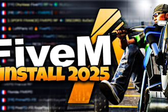 develop custom fivem scripts, mlos, maps, cars, and server setup
