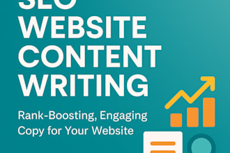 create SEO optimized website content that drives traffic