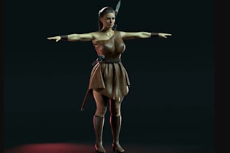remapping 3d model,ue5 game character,pbr texture,3d nsfw, game asset,3d rigging