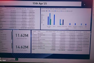 create professional excel or power bi dashboards and reports