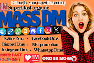 instagram mass dm facebook mass dm telegram mass dm instagram promotion