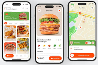 develop food delivery app food ordering app restaurant app multi vendor platform