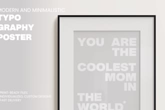 design modern posters in high resolution