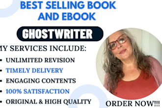 be your ebook writer, ebook ghostwriter, book writer, ghost book writer