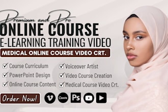 do professional video production medical online course ppt video voiceover actor