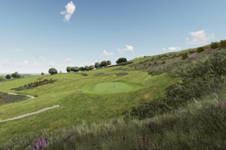 optimize golf course,outdoor golf simulator,putting green, golf turf, mini grass