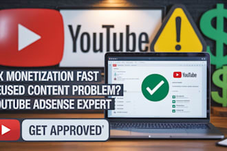 fix reused content monetize youtube channel get adsense approval identity issue