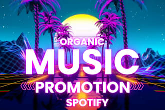 promote spotify music, spotify podcast, album promotion