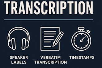 do fast and accurate transcription of your audio or video