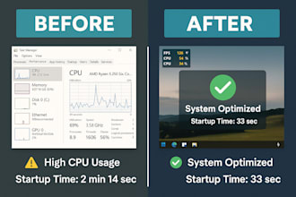 optimize your gaming PC for better fps and performance