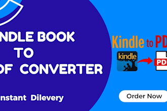 convert amazon kindle book to PDF