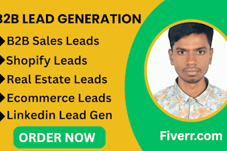 do b2b lead generation,linkedin leads, and ecommerce leads