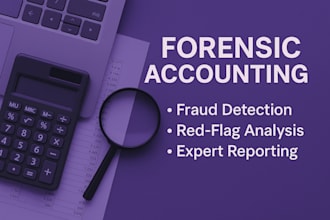perform forensic accounting and do fraud investigations