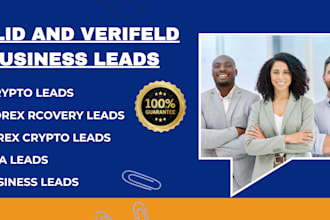 deliver hot crypto leads, forex leads, coinbase leads, depositor leads, mlm lead