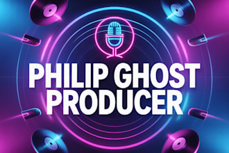 be your edm ghost producer for house dubstep and hardstyle music