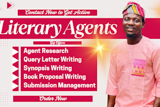 send manuscript to book agent, literary agent, write book synopsis and proposal