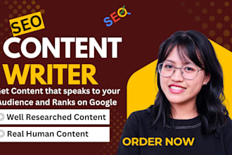 be your SEO content writer for blogs, articles and websites