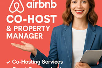 optimize, manage and cohost your airbnb listing