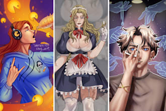 draw anime art, fanart, anime character, oc art, anime nsfw