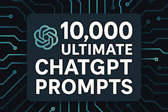 sell 100k ultimate chatgpt prompts to copy and paste