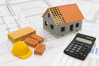 prepare detailed boq, material takeoff, and building cost estimation