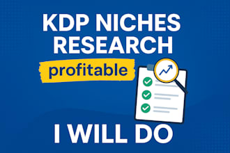 research profitable low competition KDP niches to grow your passive income
