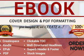 design stunning social media posters or book cover for you