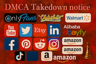 remove copyright infringement with dmca on google, fb, ig, reddit, yt, x