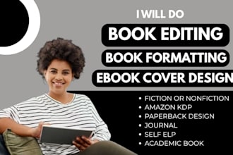 design book cover book interior layout formatting book editor ebook conversion