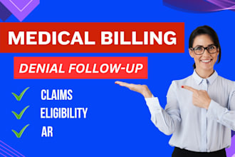 medical billing, payment posting, denial handling