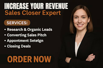 do commission based sales closer lead generation sales rep telemarketing