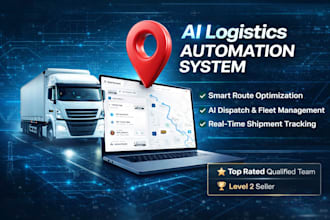 develop an ai logistics management system