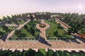 make you custom equestrian map in minecraft
