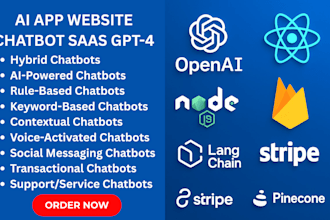 chatgpt ai mobile app ai website ai saas app ai chatbot ai software ai llm