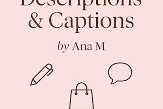 write catchy product descriptions or social media captions