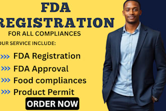 fda registration fda compliances device listing, and 510k dossier