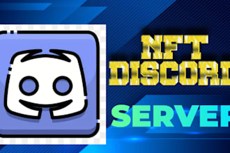 setup custom nft discord server with bot