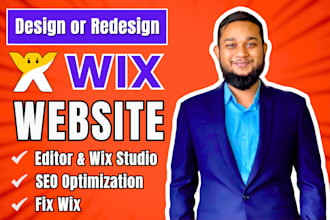 do wix design, wix studio site, fix wix issues, wix seo as a wix expert