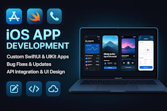 develop modern ios apps using swiftui uikit with clean UI