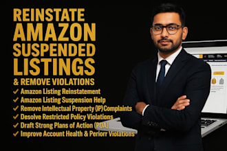 reinstate c amazon listing remove intellectual