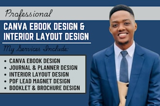 canva ebook design workbook journal pdf lead magnet booklet interior design