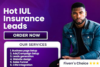 hot iul insurance leads life health insurance leads iul life insurance website