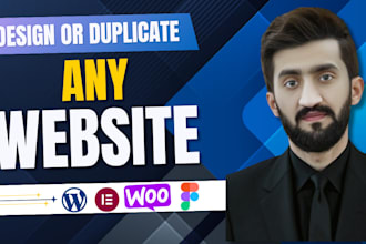 design or duplicate or build a wordpress website