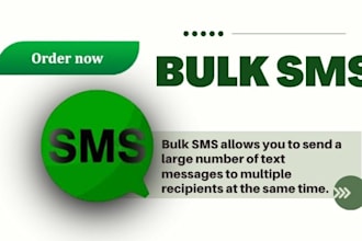 do sms marketing, bulk sms via  twilio, mass dm your real audience