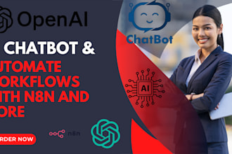 build ai chatbots ai agents using openai n8n