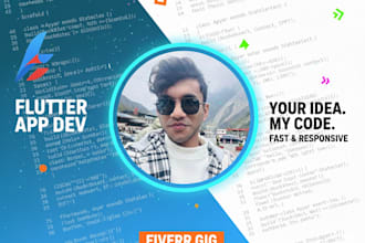 create responsive flutter flutterflow front end screens with clean UI UX